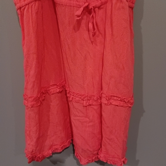*3 for $30* BCBGGneration Coral Beach Cover Up Dress - Picture 3 of 8